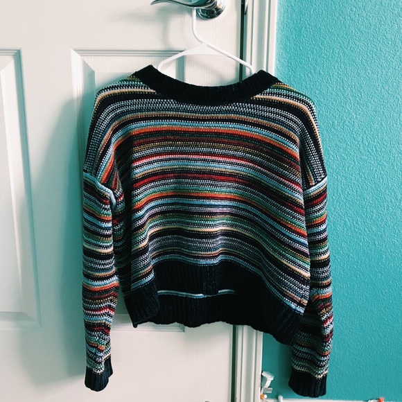 Forever 21 Sweaters - Striped Forever 21 Chenille Sweater 🦋